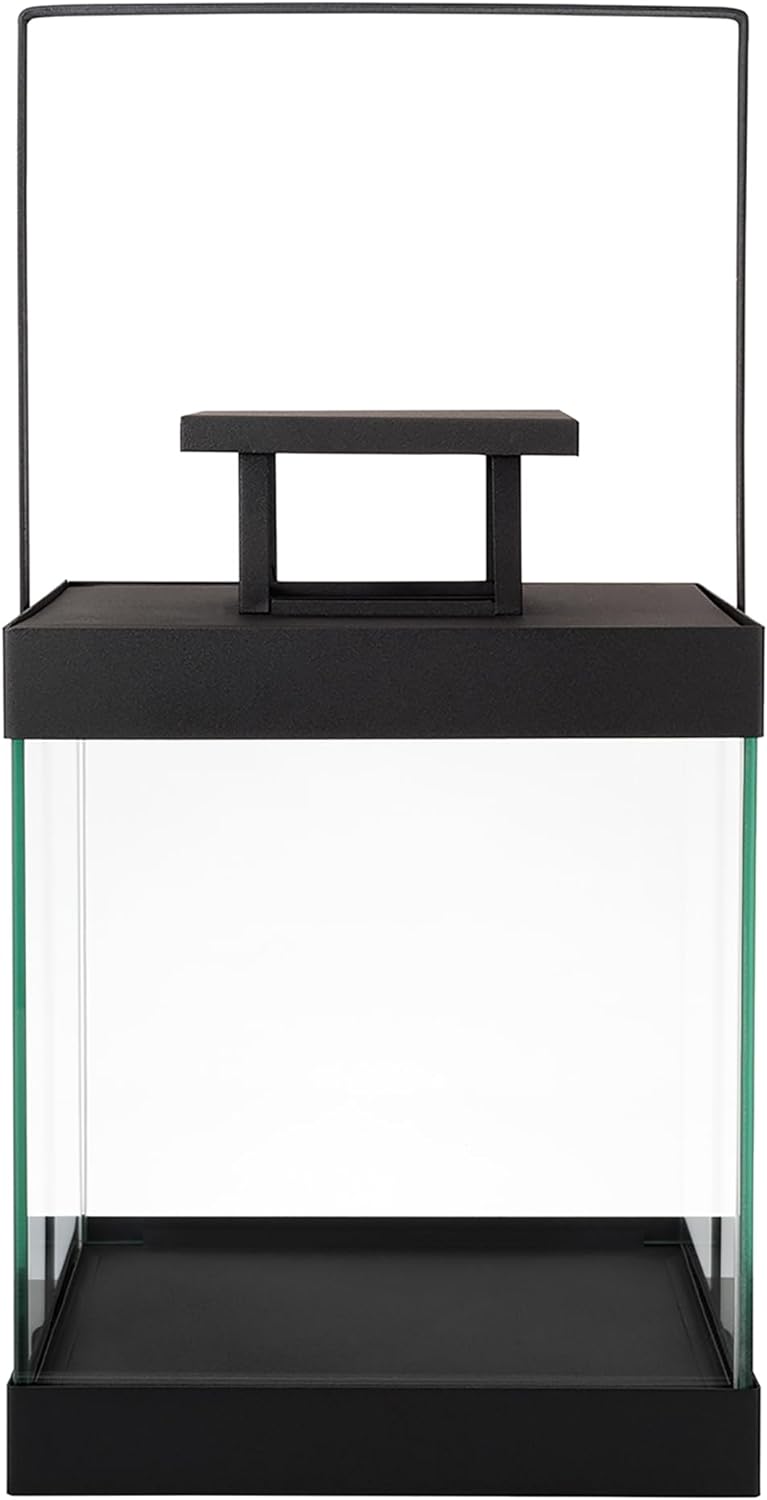 blomus -FINCA- Laterne S aus pulverbeschichtetem Metall, Windlicht, exklusive Optik, modernes Wohnac