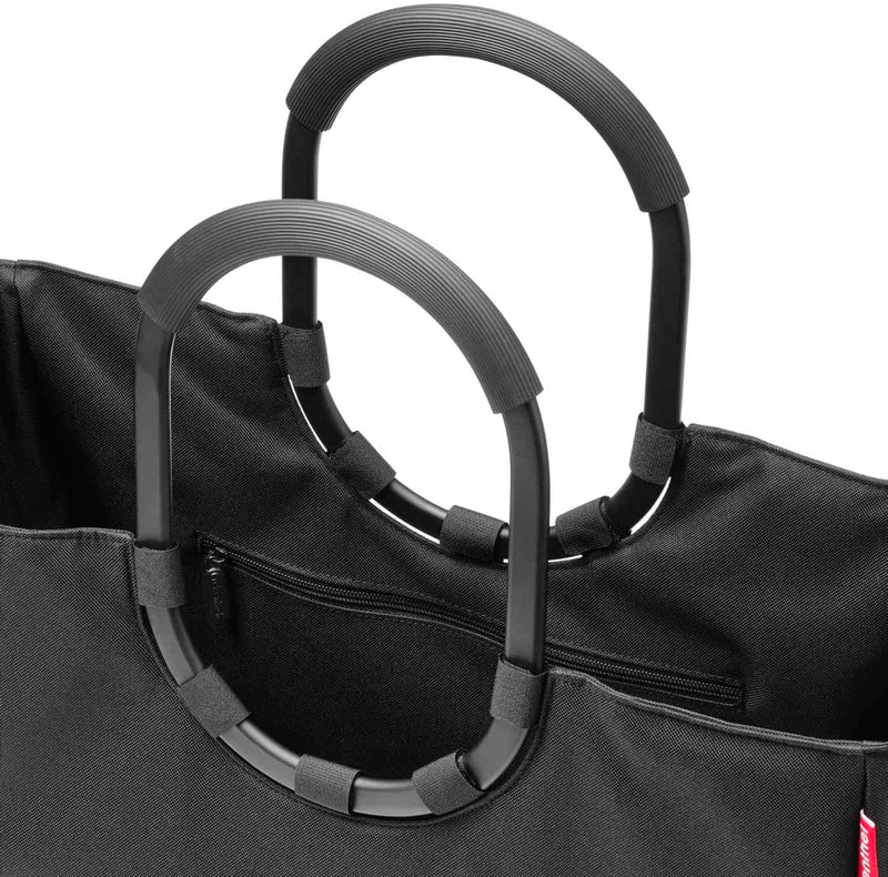 reisenthel loopshopper L frame OR7040 black - Einkaufstasche mit 25l Volumen - wasserabweisend - B 4