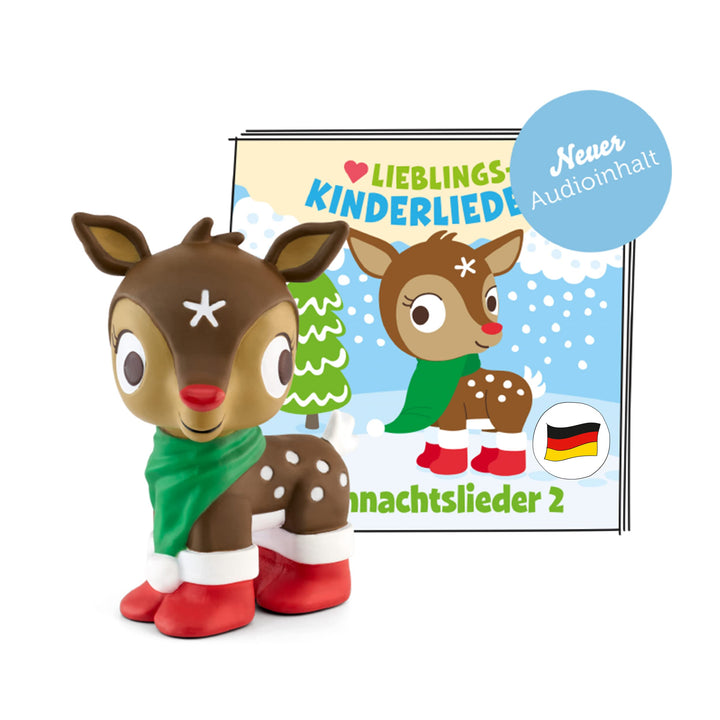 tonies Hörfiguren für Toniebox, Lieblings-Kinderlieder – Weihnachtslieder 2, Kinderlieder ab 3 Jahre