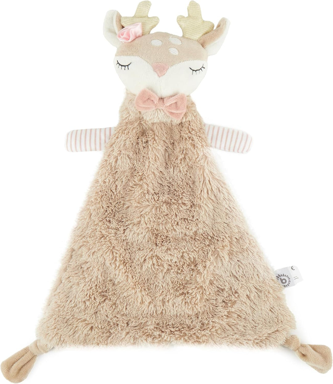 Bieco Schmusetuch REH Ella | Schnuffeltuch Baby| Kuscheltier Schmusetuch Mädchen Geschenk zur Geburt
