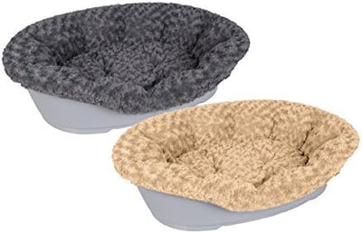 Karlie Bezug Pet Bed Cuddly grau Passend für Domus 60 cm L 70 x B 47 x H 22 cm grau, L 70 x B 47 x H