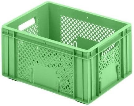 PROREGAL CHEFGASTRO SuperSparSet 5x Eurobehälter Obst- und Gemüsekasten | HxBxT 19x30x40cm | 18 Lite