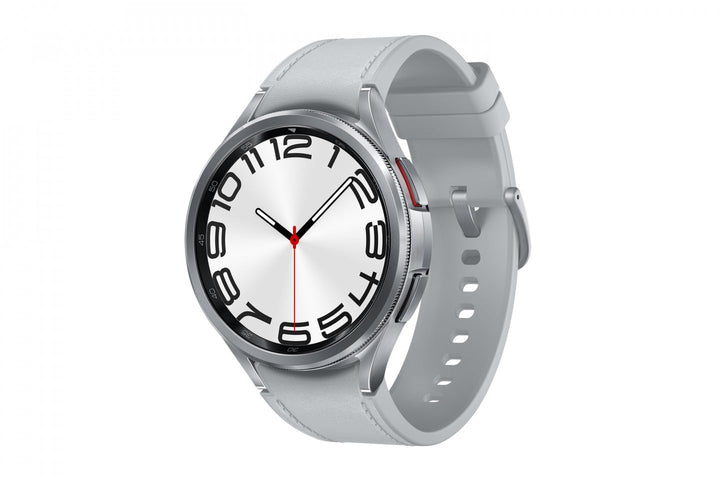 Samsung Smartwatch Galaxy Watch 6 Classic 47 mm LTE Silver SM-R965FZSAEUE Hochwertiges Produkt, Hoch