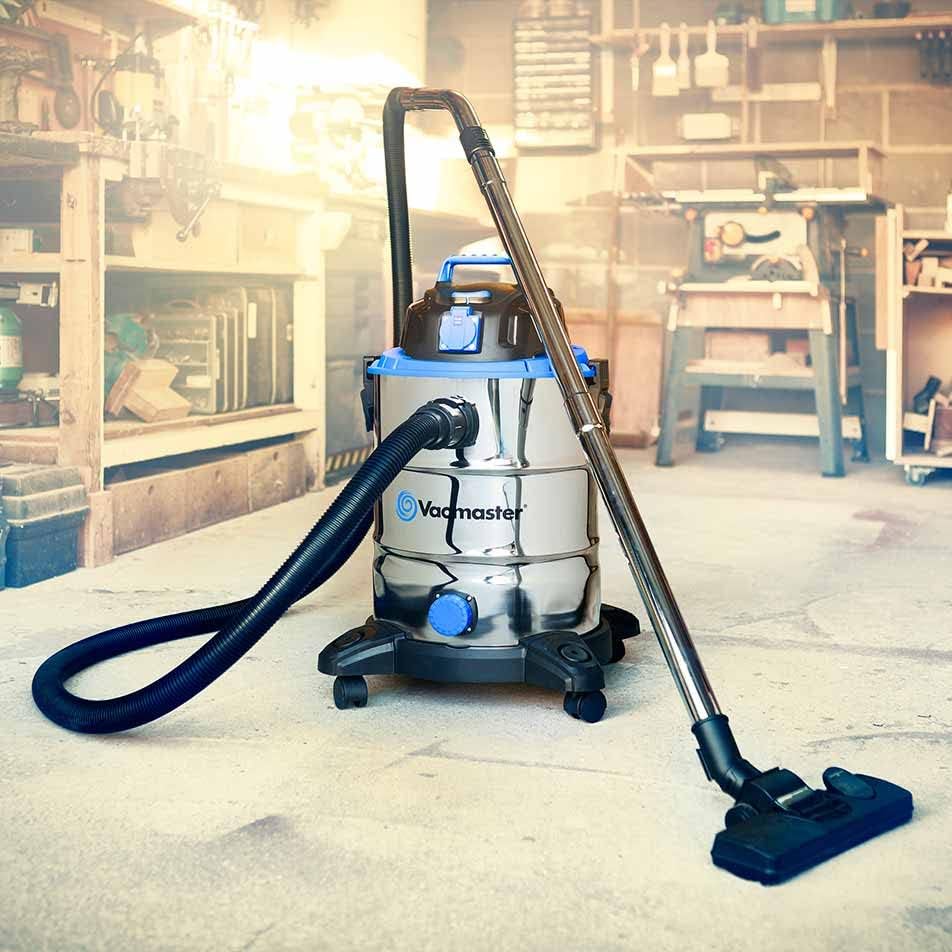 Vacmaster VQ1530SFDC 1500W 30L Nass Trockensauger Bodenstaubsauger Starke Saugleistung Staubsauger E