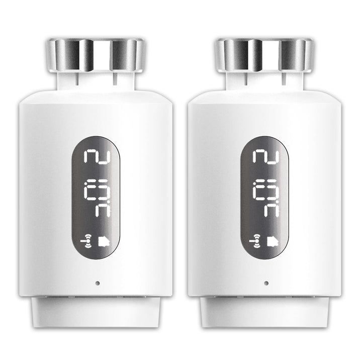 Smart Heizkörperthermostat mit APP ANTELA Digitales Display zur Kontrolle der Heiztemperatur, Kompat