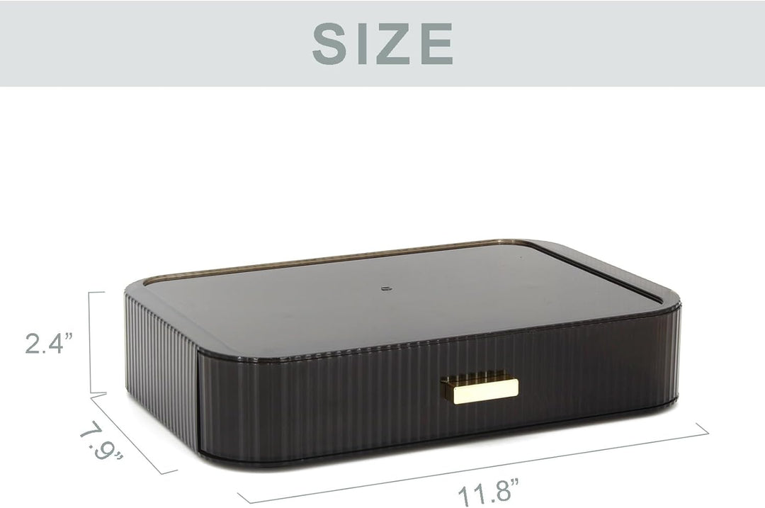 Makeup Organizer Schubladen stapelbar, Badezimmer Eitelkeit Veranstalter und Lagerung, ideal für Kos