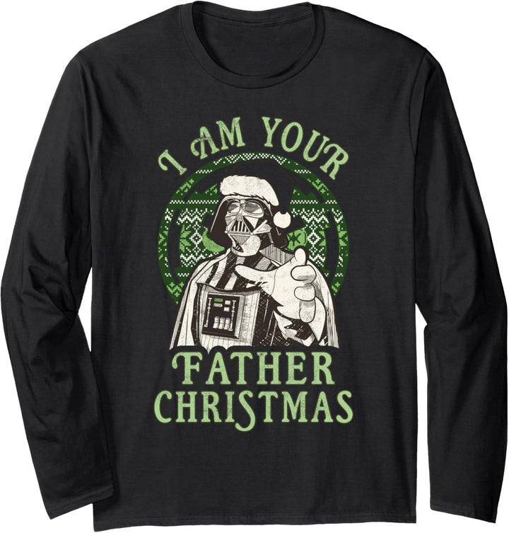 Star Wars Darth Vader I Am Your Father Christmas Langarmshirt