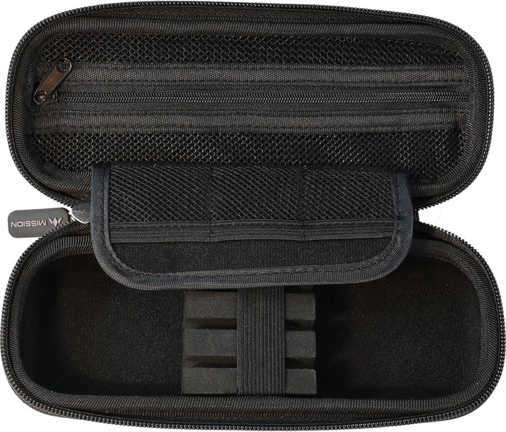 Mission Darts ABS-1 | Slimline Dartkoffer mit metallischem ABS Lila, Lila