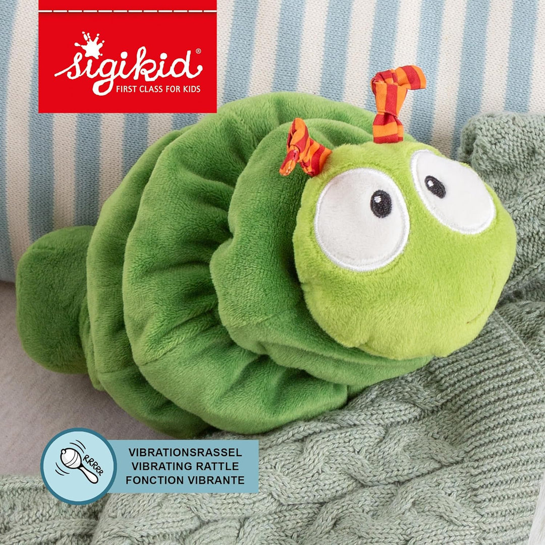 SIGIKID 41294 Rattelraupe Baby Activity PlayQ Mädchen und Jungen Babyspielzeug empfohlen ab 3 Monate