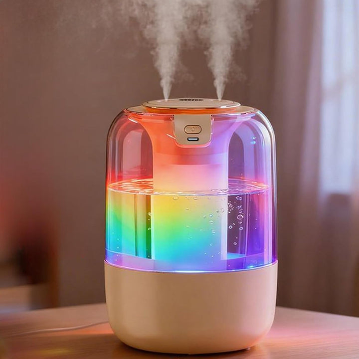 Schlafzimmer Luftbefeuchter,Mit Nachtlicht Und Leiser Betrieb | Für Mit Einstellbarer Nebelstärke,Fü