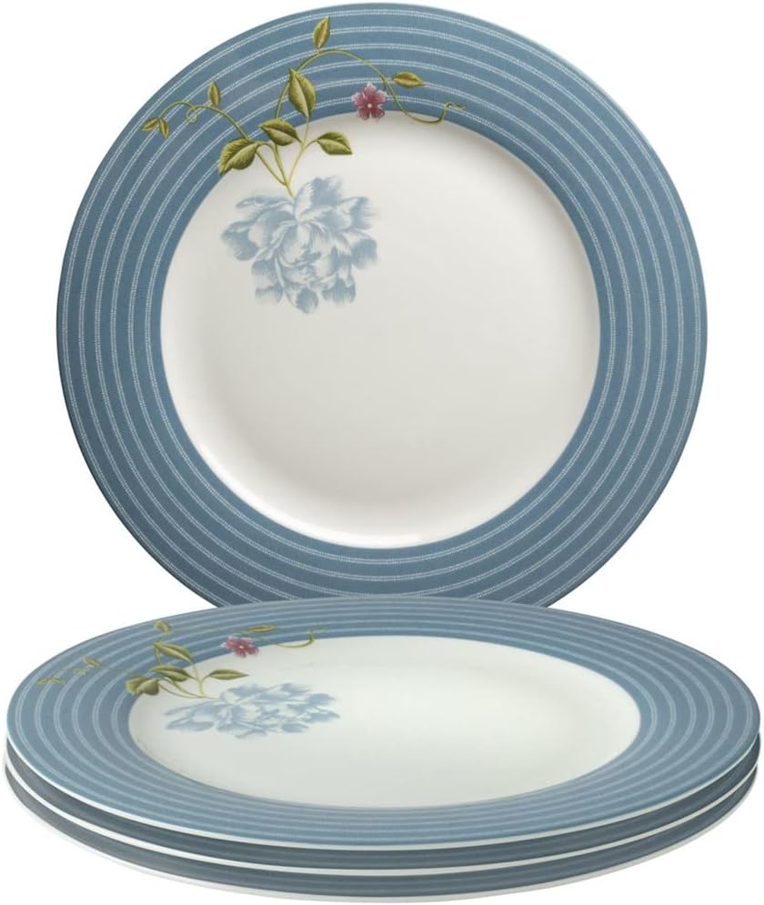 Laura Ashley Geschenkset 4 Teller 26 cm Seaspray Candy Stripe