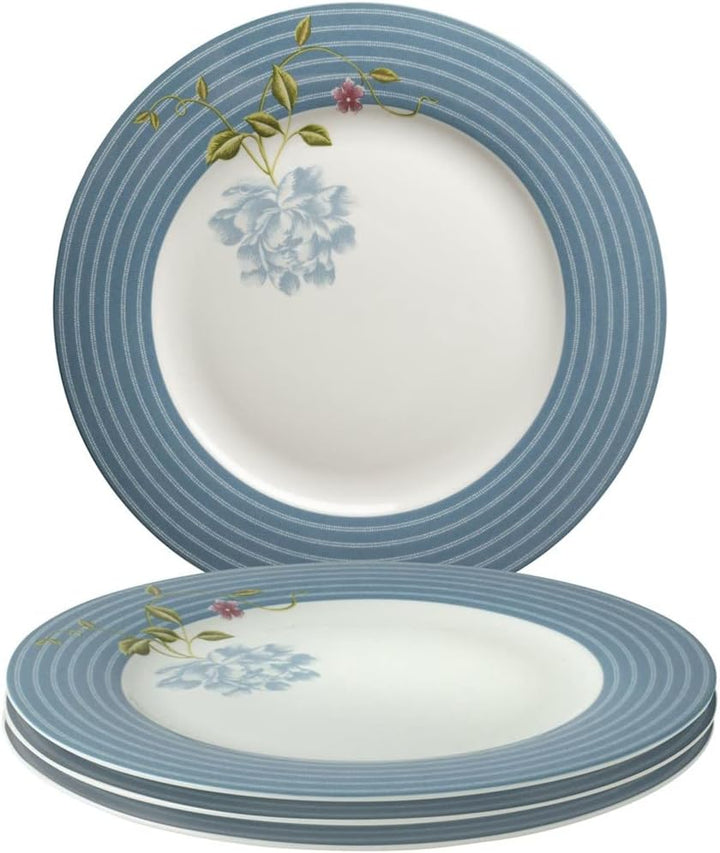 Laura Ashley Geschenkset 4 Teller 26 cm Seaspray Candy Stripe