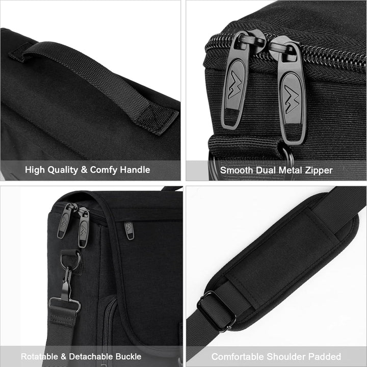 MATEIN Aktentasche Herren, Laptoptasche 15,6 Zoll, Wasserdicht Messenger Bag Laptop Tasche, Business
