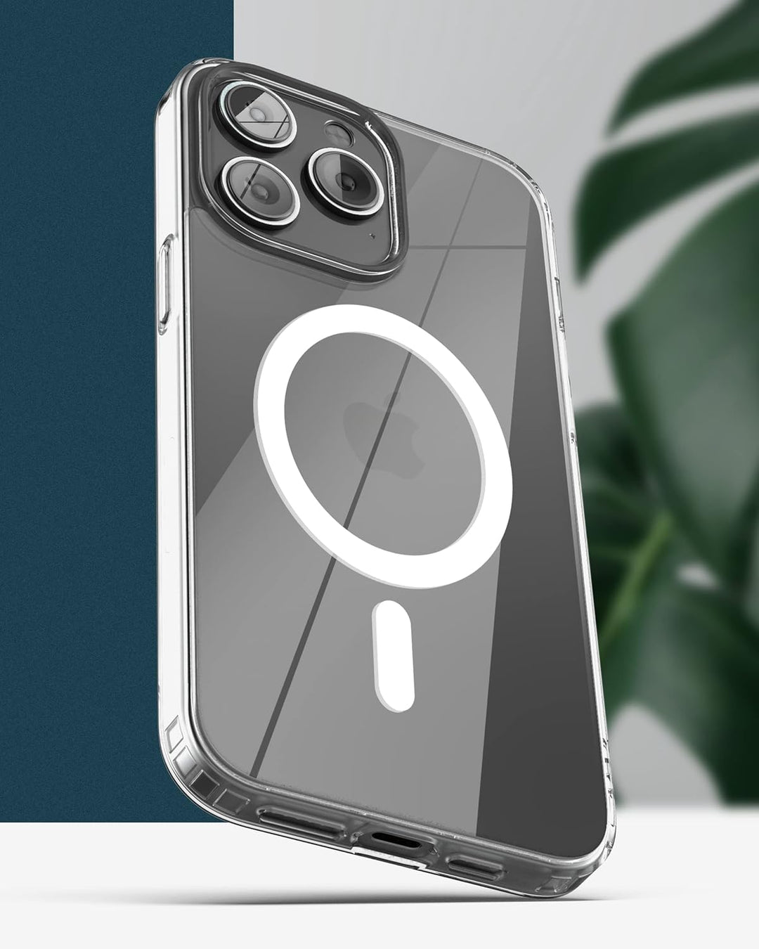 Encased Magnetische Schutzhülle für iPhone 14 Pro Max Hülle mit Gürtelclip Holster, kompatibel mit M