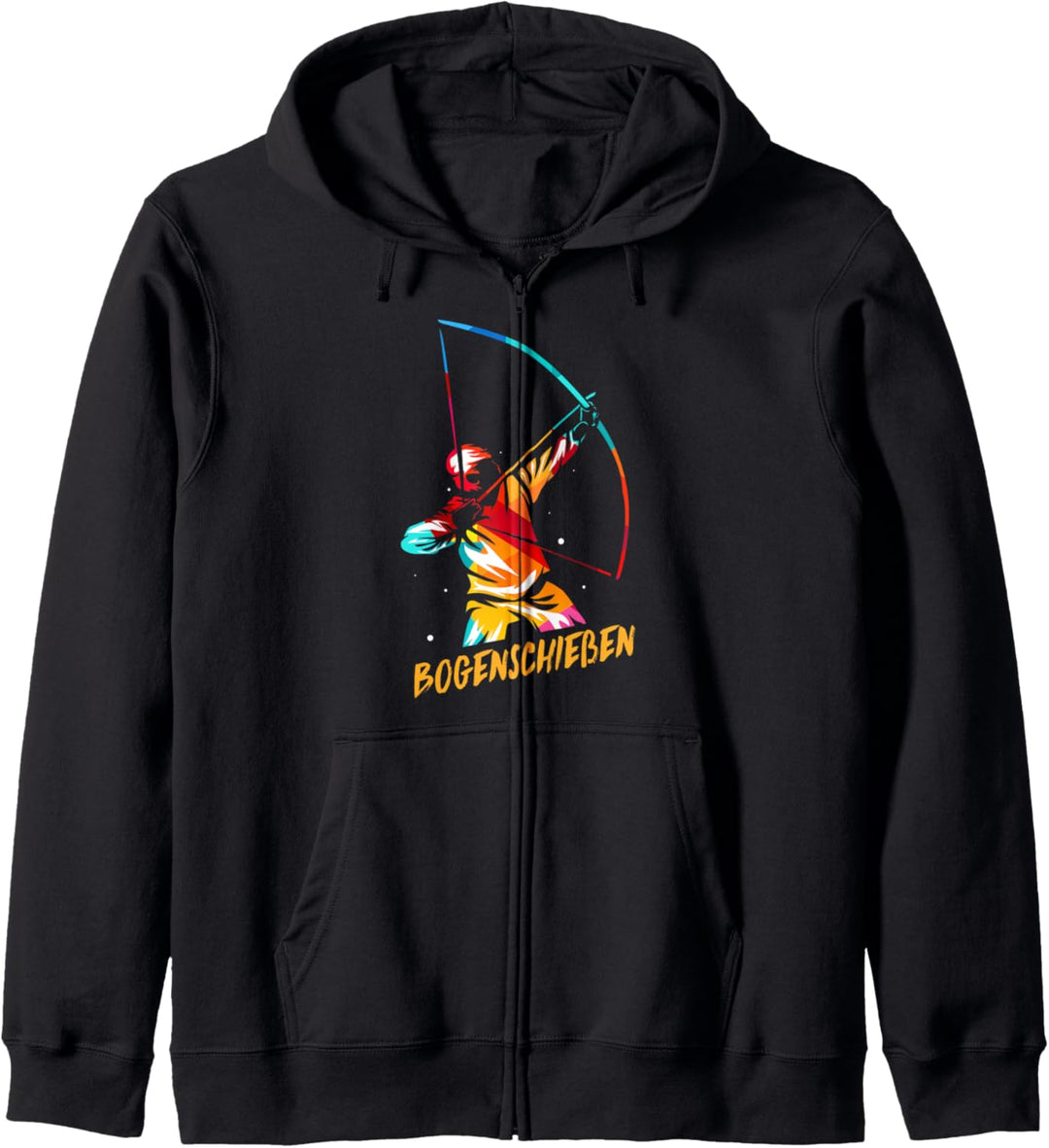 Bogenschiessen Bogensport Langbogen Kapuzenjacke