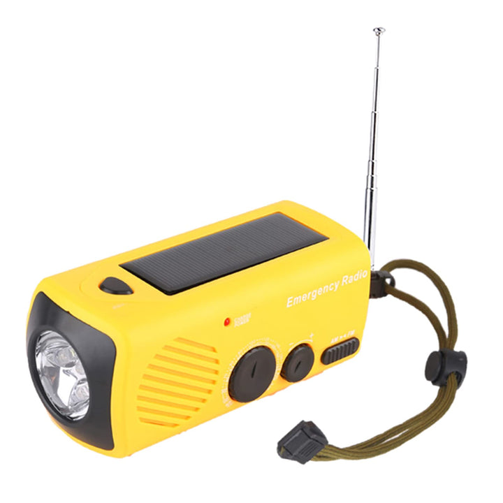 Irfora Outdoor-Notfunk,Notfall-Radio für den Aussenbereich, tragbares Solarladegerät, Handkurbel, wi