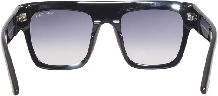 Tom Ford Sonnenbrille FT0847 Renee Cara Original Garantie Italien Shiny Black/Grey Shaded, Shiny Bla