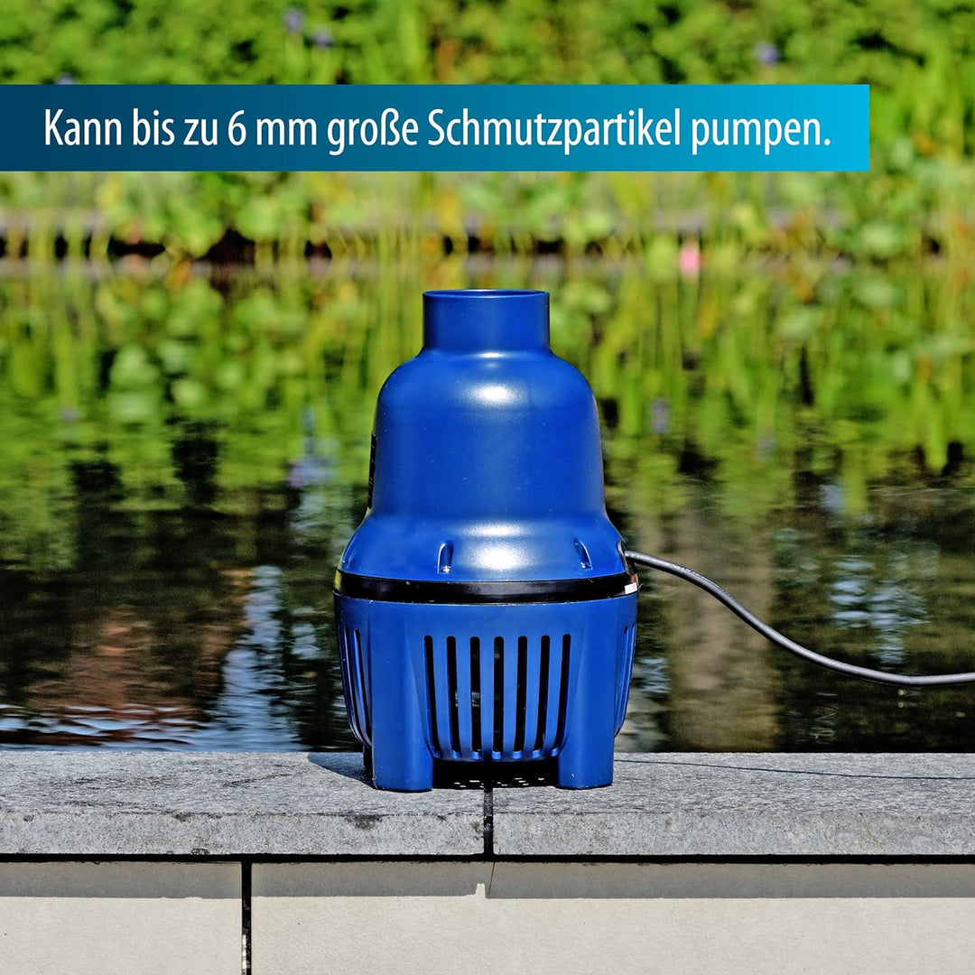 AquaForte HighFlow HF 16.000 Teichpumpe, 75 Watt, maximaler Durchfluss 16 m3 pro Stunde, Förderhöhe
