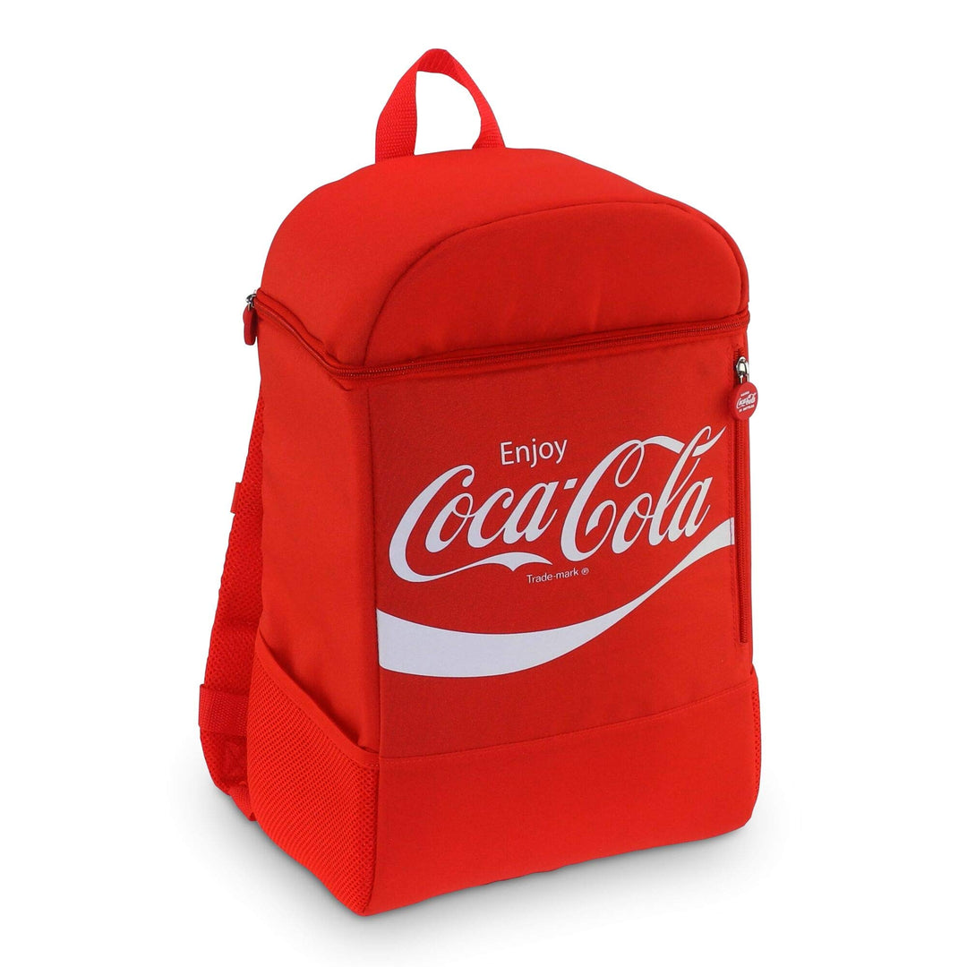 Coca-Cola Classic 20 Kühl-Rucksack 20 l für Picknick, Camping, Freizeit, Einkaufen und Shoppen
