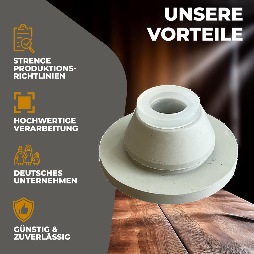 NEMT 15 Stück Adapterdichtung Stopfen für 5 Liter Partyfässer Dosen Gastrobedarf, 15 Stück