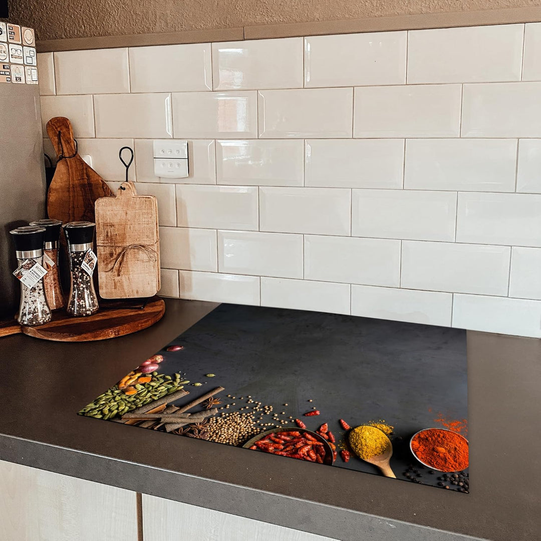 Herdabdeckplatte Einteilig Ceranfeld Abdeckplatte Küche Deko Ceranfeldabdeckung Herdabdeckung Indukt