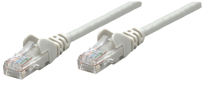 Intellinet 737227 Netzwerkkabel Cat5e UTP Kupfer RJ-45 Stecker auf RJ-45 Stecker 15m grau 15 m Cat 5