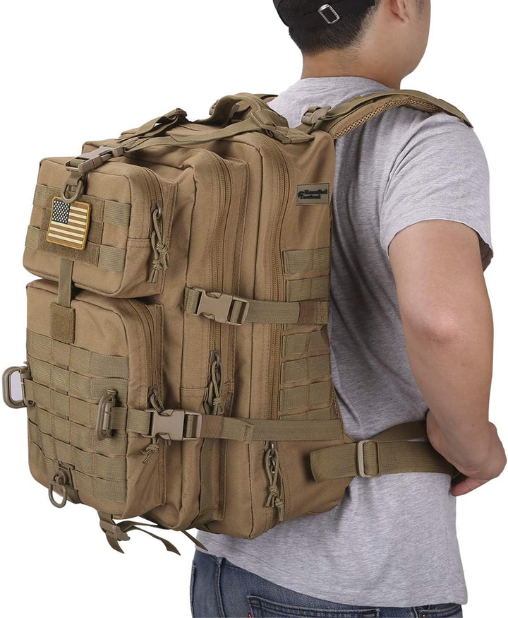 Hannibal Tactical 40L Militär Taktischer Rucksack US Cooper Rucksack Armee Assault Pack 3 Tage Bug O