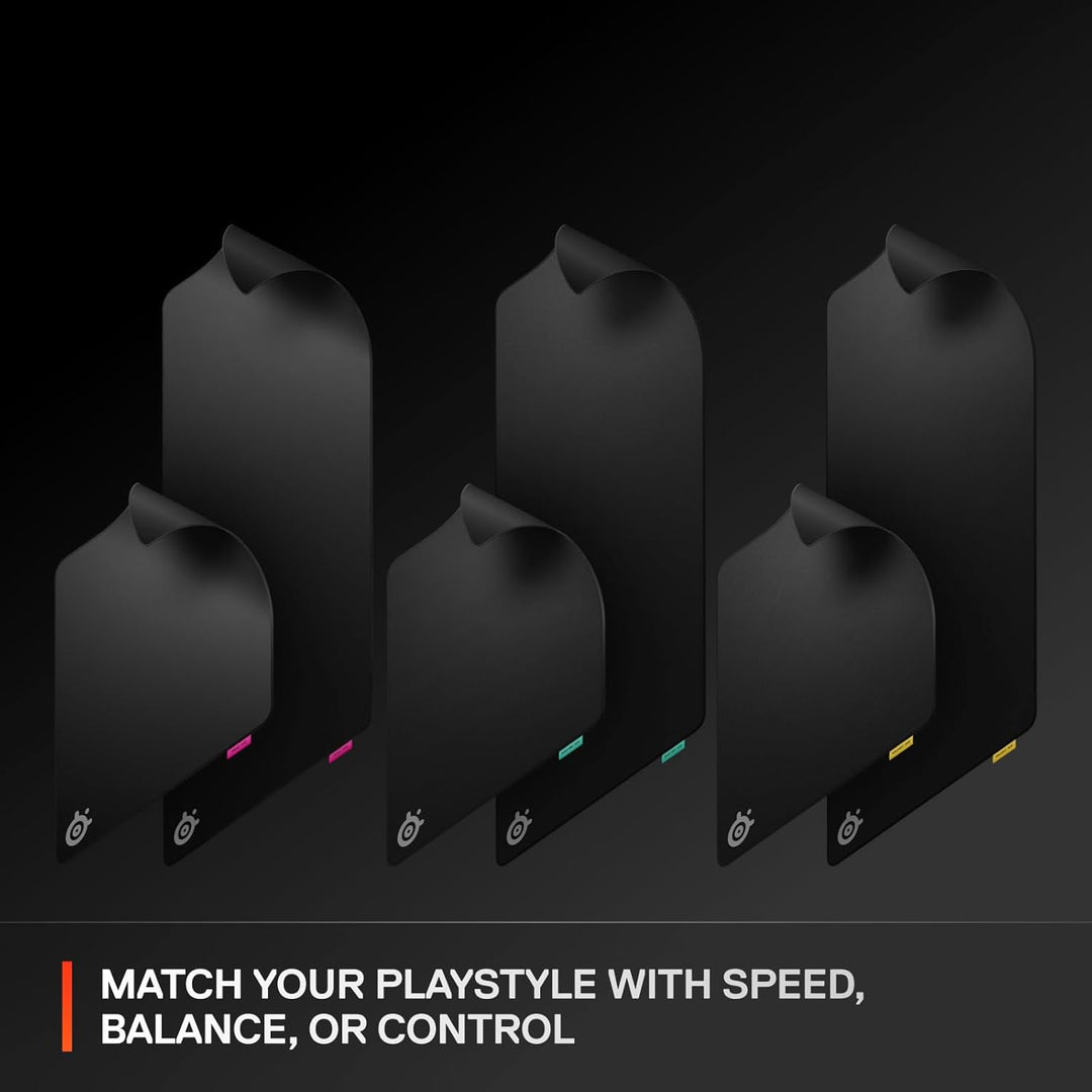 SteelSeries QcK XL Performance Balance Gaming-Mauspad, extra Dichte für EIN sanftes Gleiten, Flache