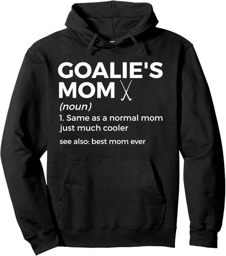 Feldhockey Mama Torwart Pullover Hoodie