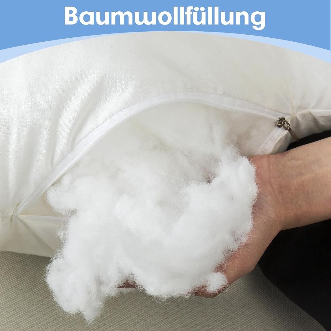 Body Pillow for Adults, Full Body Pilllow for Sleeping, Long Round Cervical Cushion, Bolster Side Sl