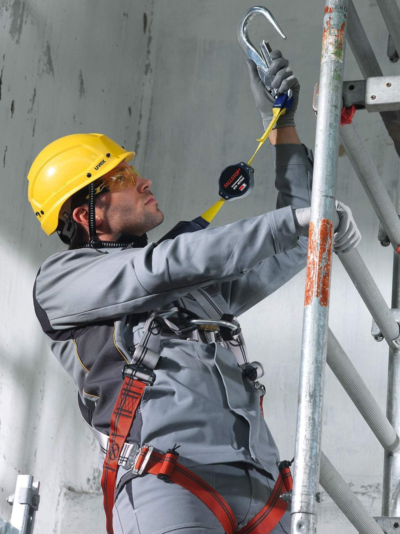 Uvex 9773150 Schutzhelm für die Baustelle - Bauhelm für Erwachsene - Gelb Einheitsgrösse Gelb, Einhe