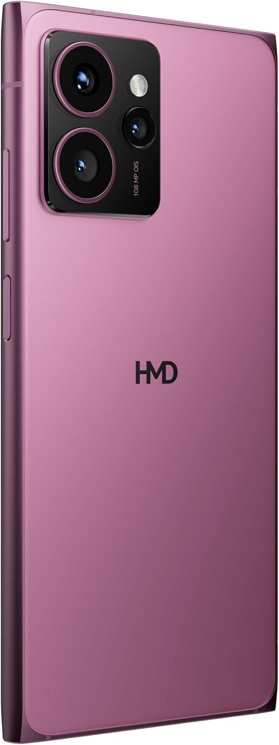 HMD Skyline Smartphone (8GB RAM/256GB Speicher, 4600 mAh Akku, 6,55“ pOLED Display, 50 MP Selfie + 1