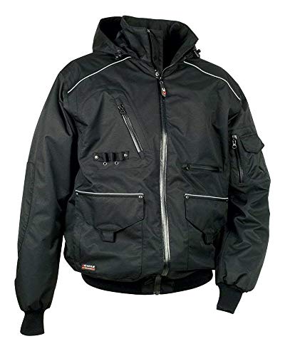 Cofra V091-0-05.Z50 Arbeitsjacke "Motor", schwarz, Grösse 50 Schwarz 50, Schwarz 50