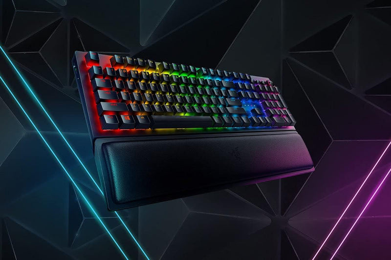 Razer BlackWidow V3 Pro (Green Switch) - Kabellose Mechanische Gaming Tastatur (Klickende Mechanisch