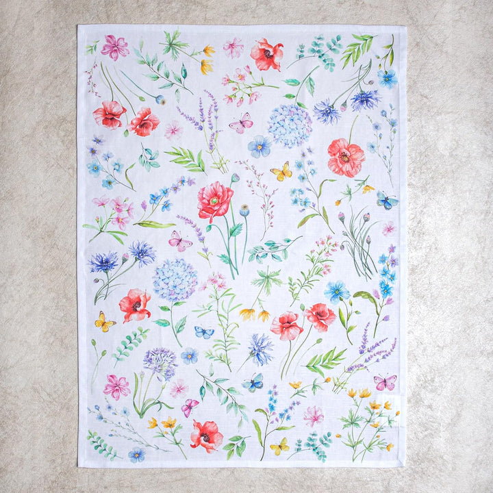 Maison d' Hermine Just Florals 100% Baumwolle Set von 3 Multi-Purpose Küchenhandtuch | Bar Handtüche