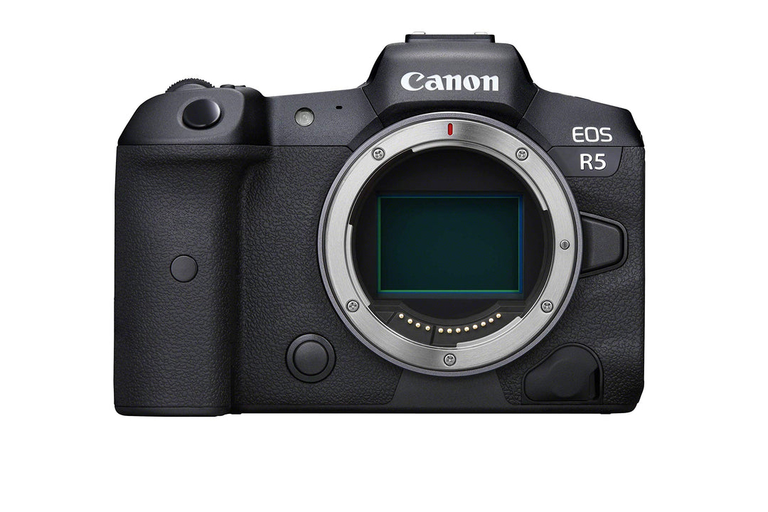 Canon EOS R5 Vollformat Systemkamera - Gehäuse (spiegellos, 45 MP, DIGIC X, 8K RAW, 4K 120p, 5 Achse