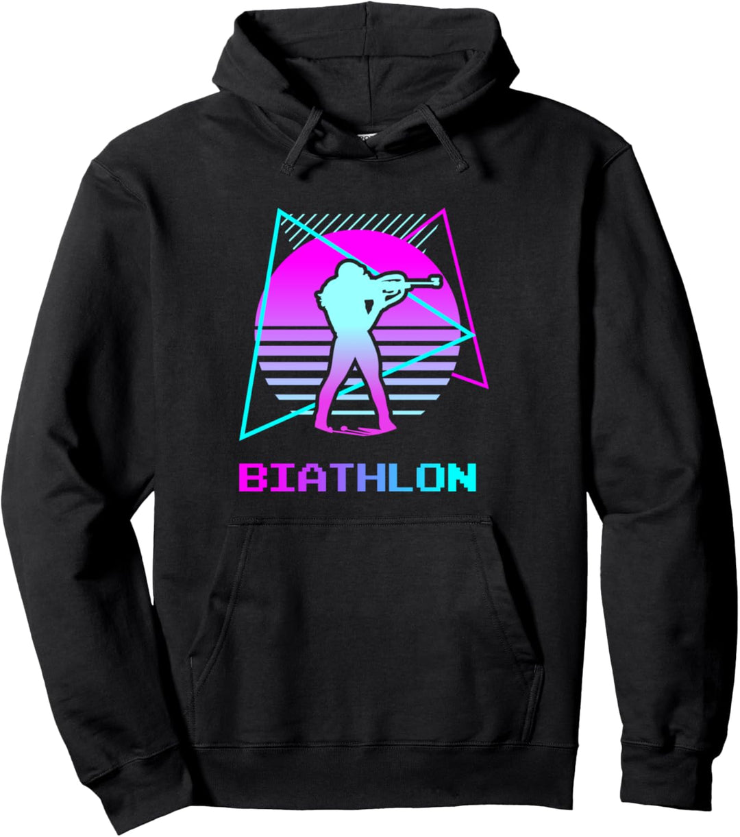 Klassischer Biathlon-Biathlon- Pullover Hoodie