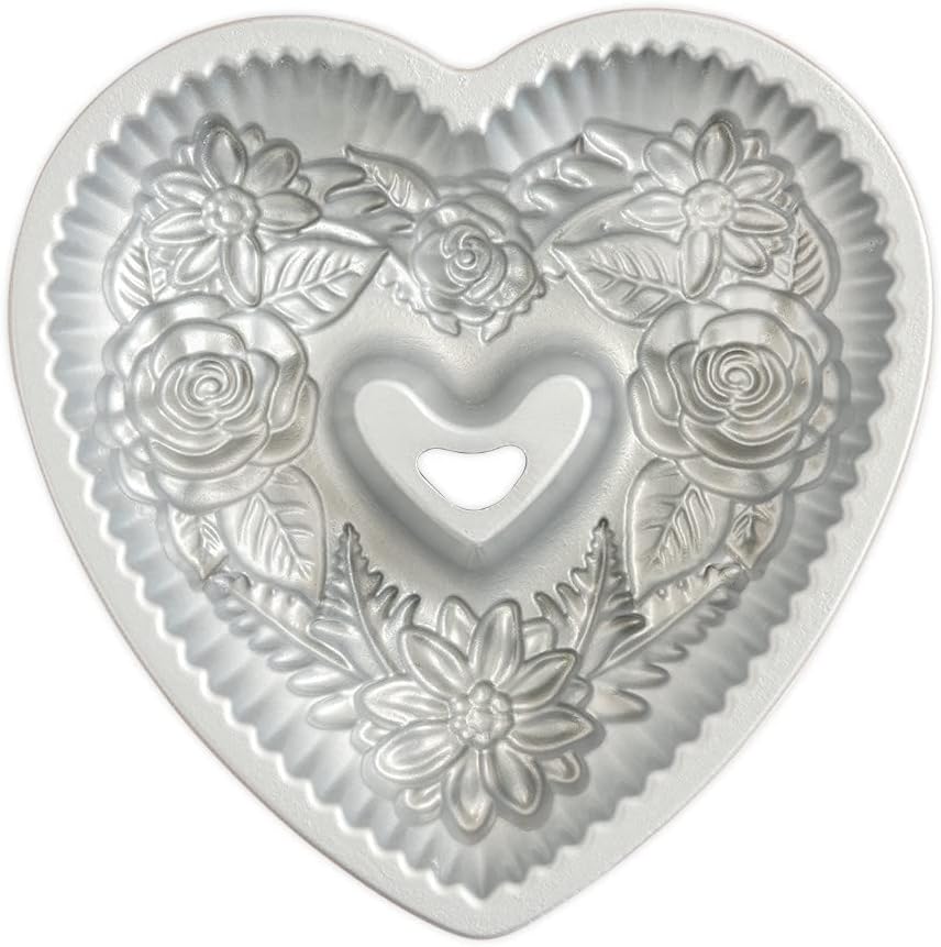 Nordic Ware Blumen-Herz-Gugelschreiber