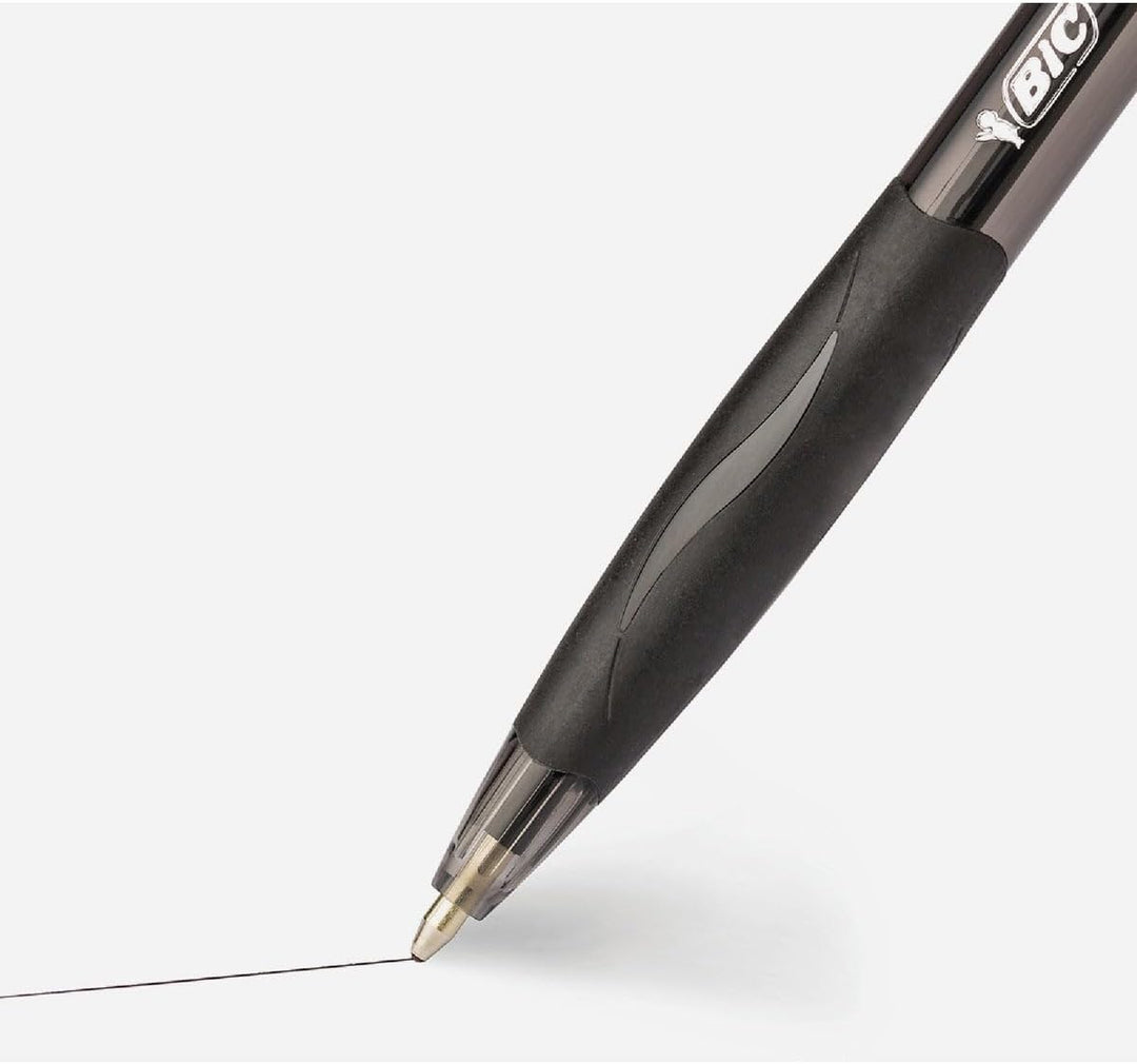BIC Original Druckkugelschreiber Schwarz 2 stück (1er Pack), Schwarz 2 stück (1er Pack)