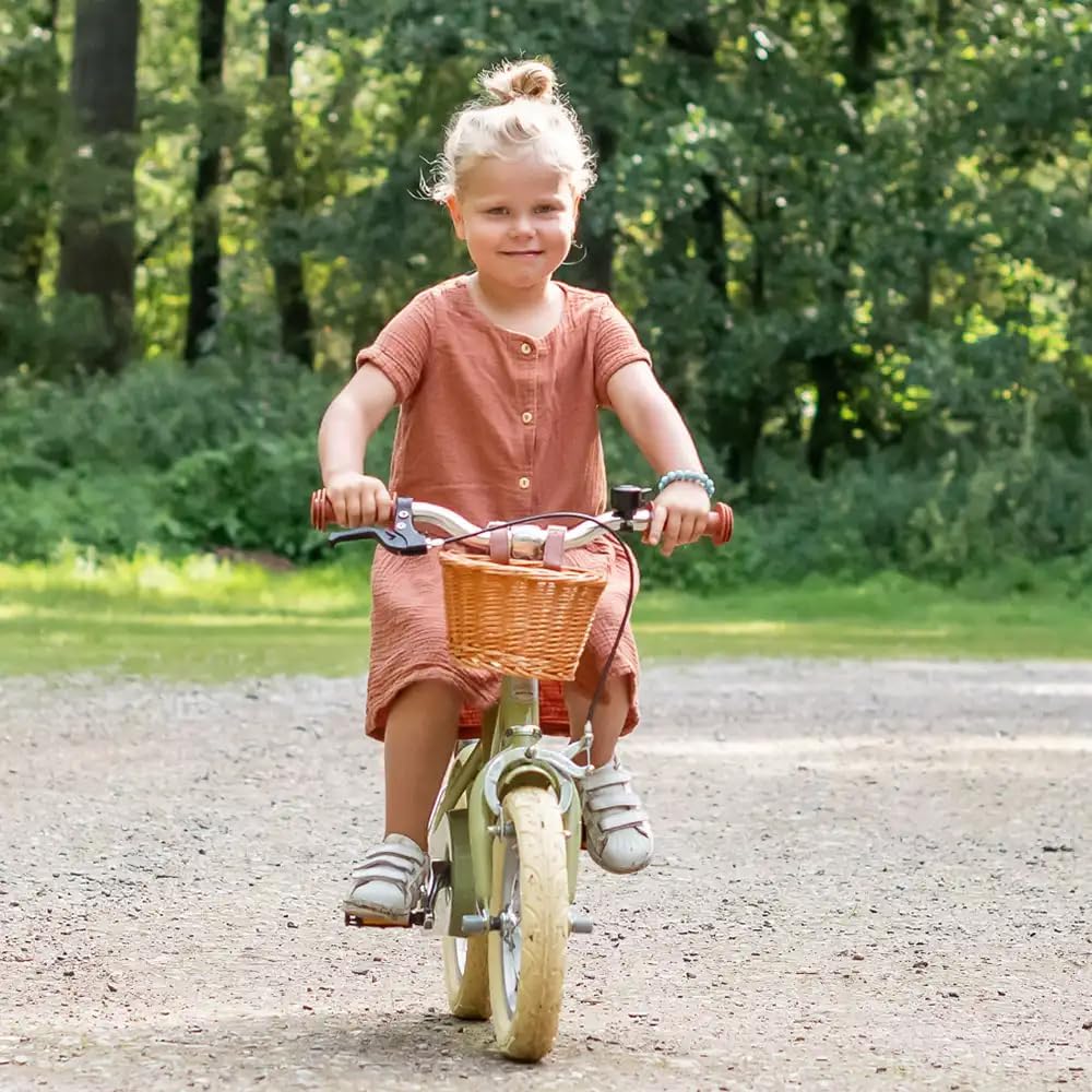 Bandits and Angels Kinderfahrrad Retro Rider 12 Zoll Grün, Grün