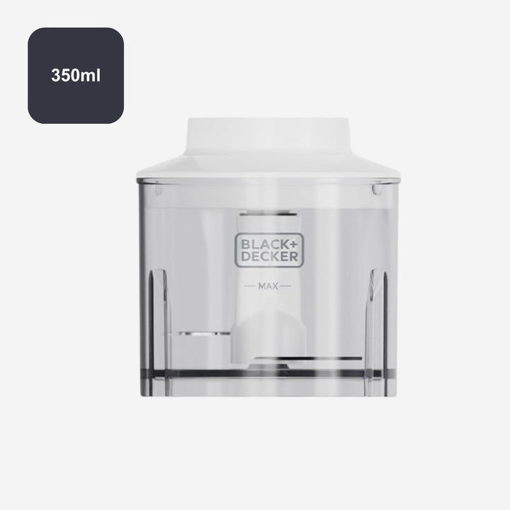 Black+Decker - Stabmixer BXHBA601E | 600W | 20 Geschwindigkeiten | Turbo-Funktion | Edelstahlklingen
