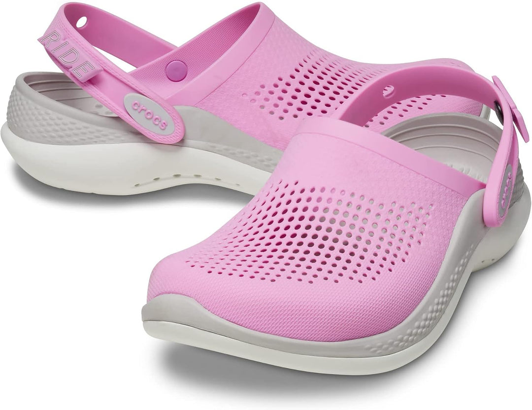 Crocs Unisex Literide 360 Clog Holzschuh 43/44 EU Taffy Pink, 43/44 EU Taffy Pink