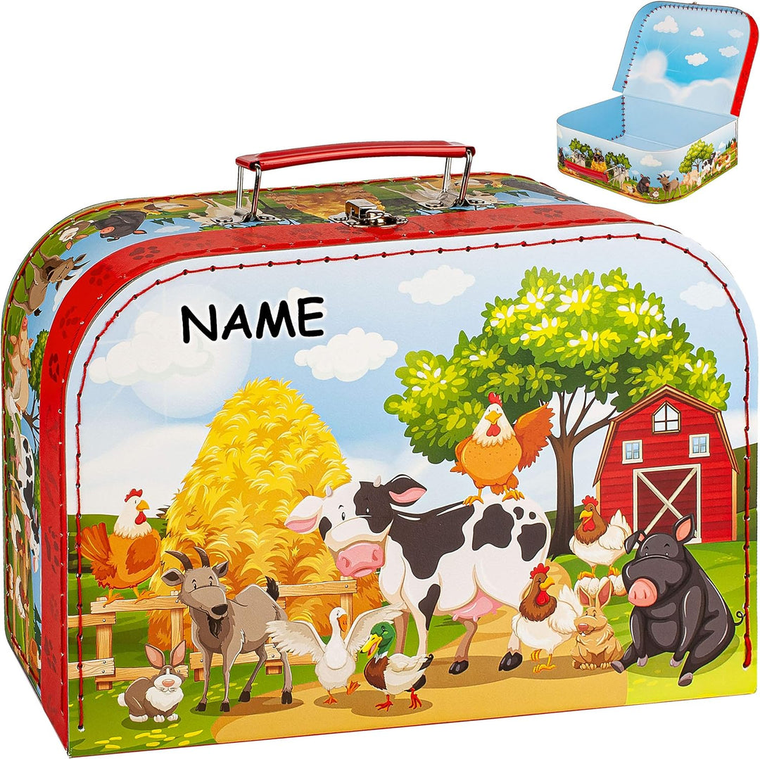 alles-meine.de GmbH Koffer/Kinderkoffer - GROss - Kinder - Motiv - inkl. Name - 29 cm - ideal für Sp