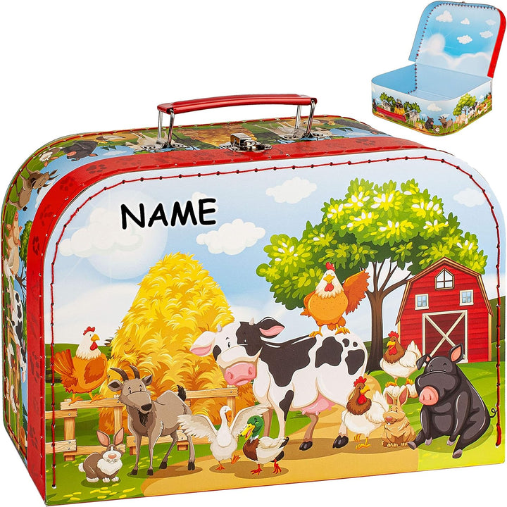 alles-meine.de GmbH Koffer/Kinderkoffer - GROss - Kinder - Motiv - inkl. Name - 29 cm - ideal für Sp