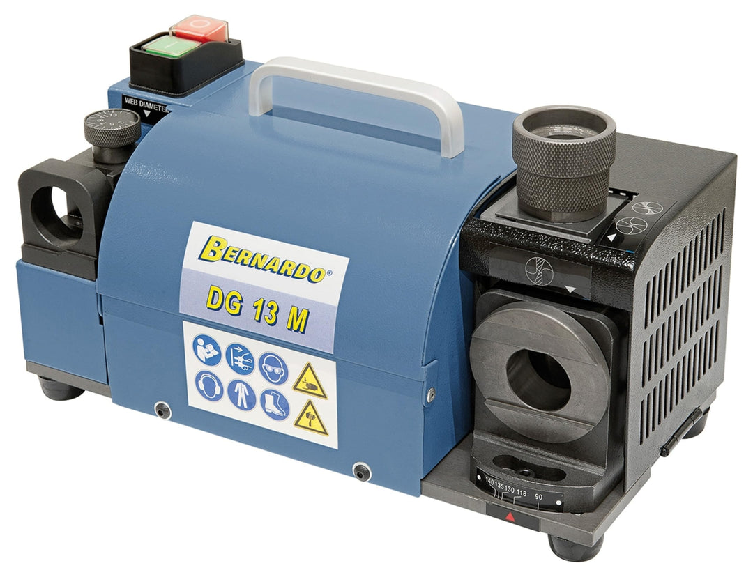 Bernardo Schärfgerät DG 13 M für Bohrer 2-13 mm mit Spannzangen von LATU-SERVICE