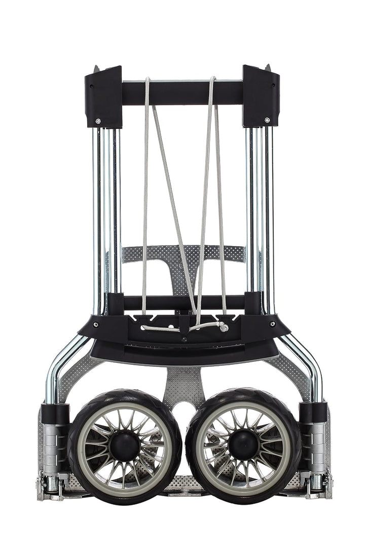 RuXXac Cross 2234-41V3 faltbare Sackkarre, Tragfähigkeit 100 kg, extra breite Räder, platzsparend ei