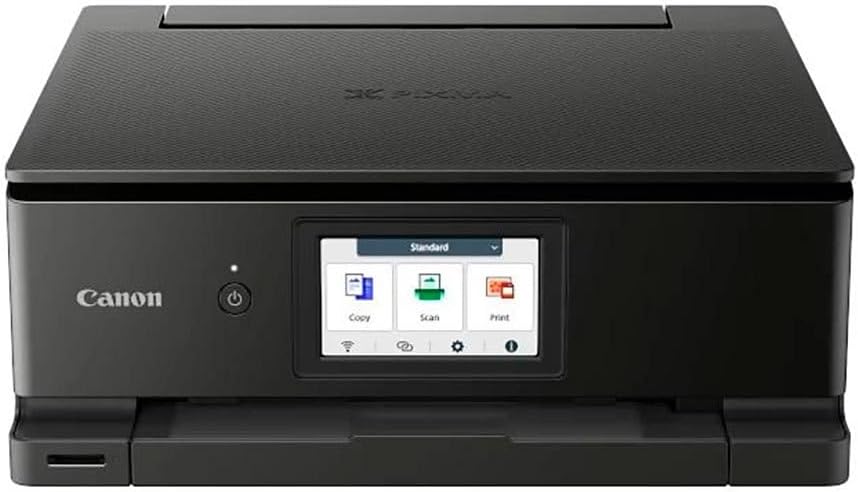 Canon PIXMA TS8750 Multifunktionsdrucker 3in1 (Tintenstrahl,Drucken, Kopieren, Scannen, A4, 10,8 cm