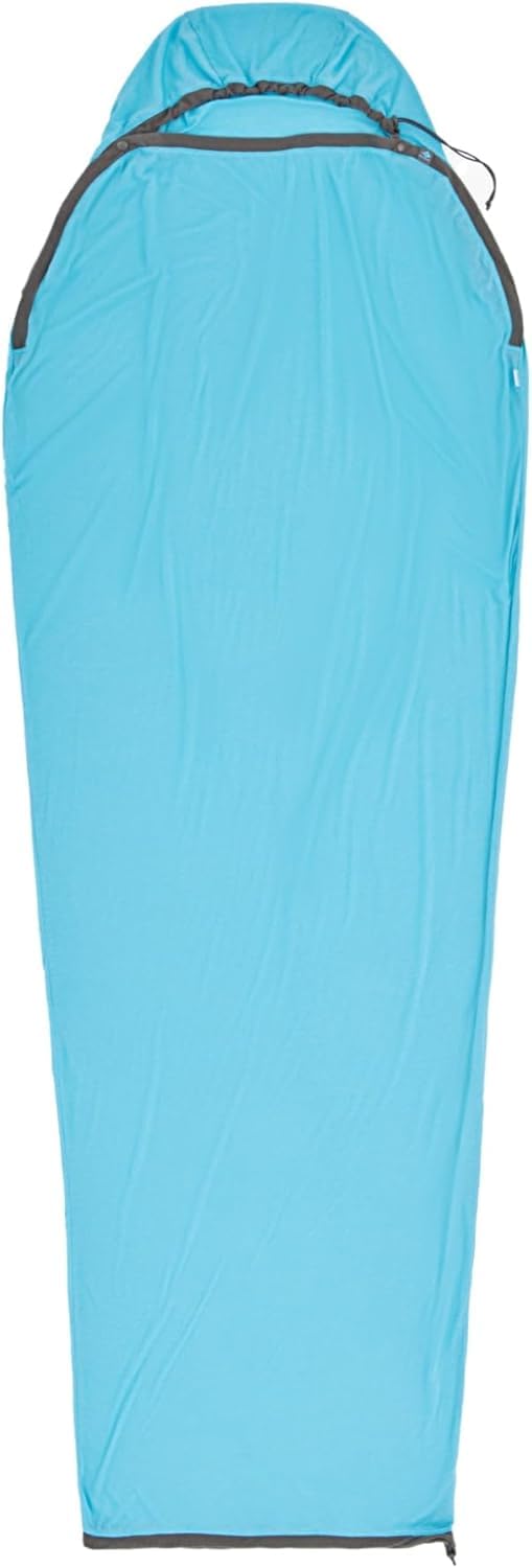 Sea to Summit Breeze Schlafsack Liner Standard-Mumie mit Kordelzug, Standard-Mumie mit Kordelzug