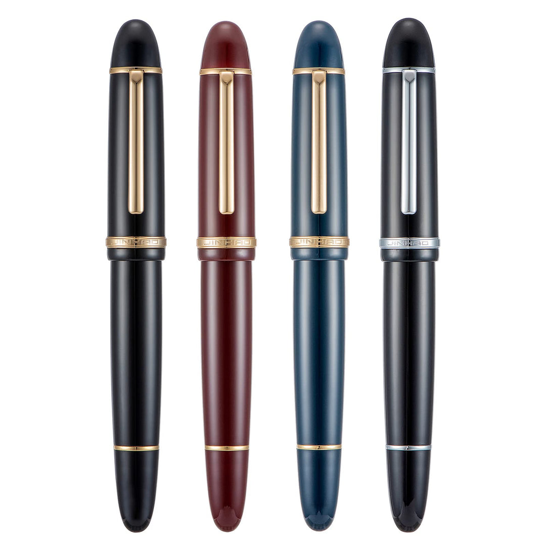 Jinhao X159 Acryl-Füllfederhalter-Set, Grösse 8, extra feine Spitze, klassisches Design, glattes Sch