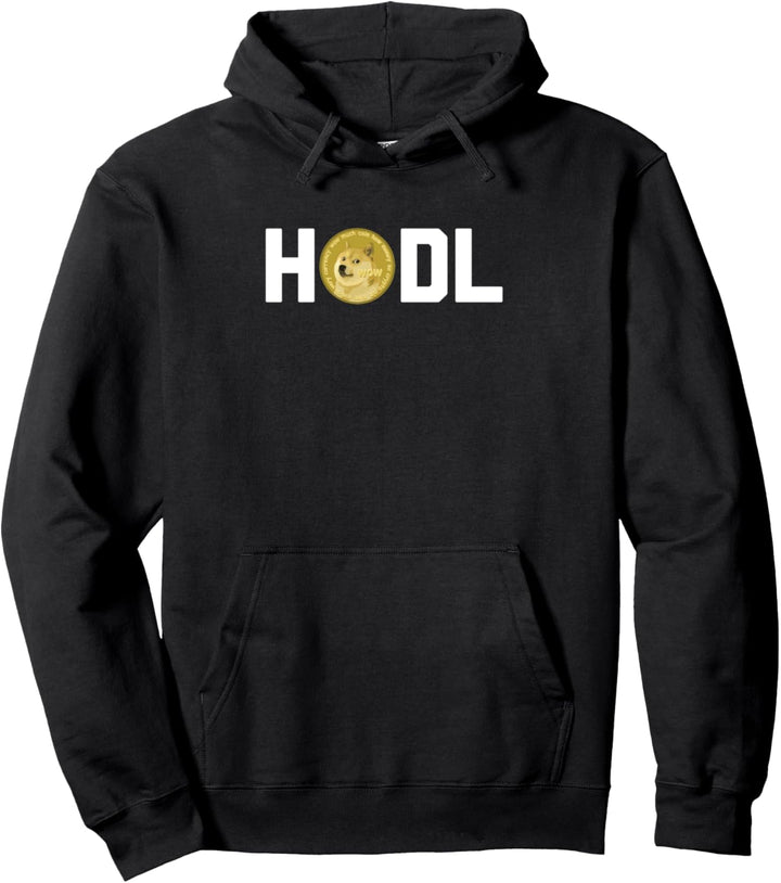 HODL Dogecoin T-Shirt Lustige Krypto-Kryptowährung Dogecoin Pullover Hoodie